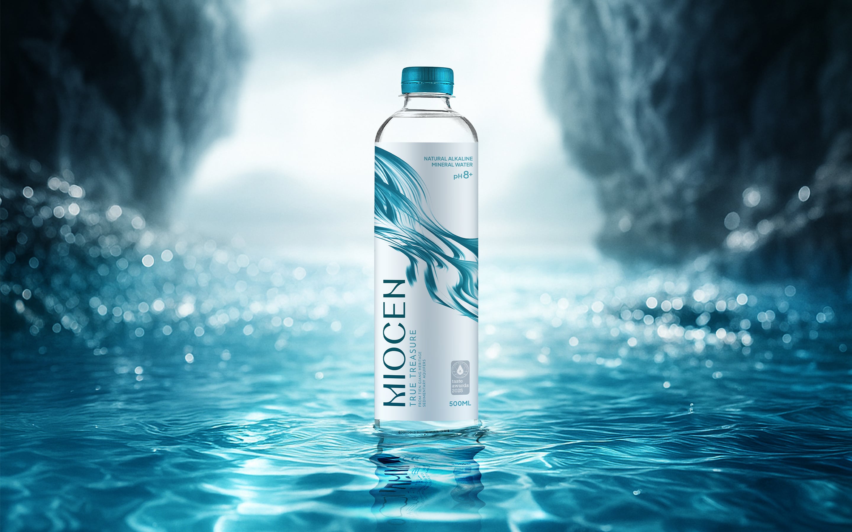 Refined Packaging Solution for an Award Winning Water Brand from Vietnam
